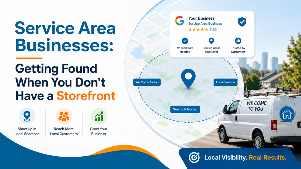 Service Area Businesses: Getting Found When You Don’t Have a Storefront