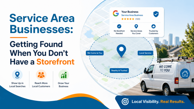 Service Area Businesses: Getting Found When You Don’t Have a Storefront